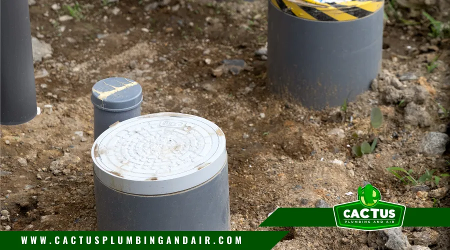 Backwater prevention valve installation