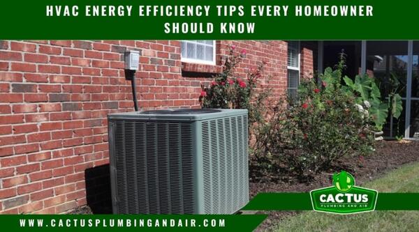 HVAC Energy Efficiency Tips Every Homeowner Should Know