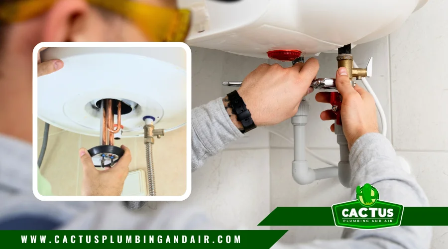 Tankless water heater maintenance in Mesa
