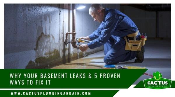 basement leaks