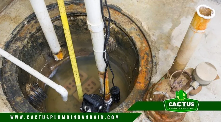 Installation of a new sump pump