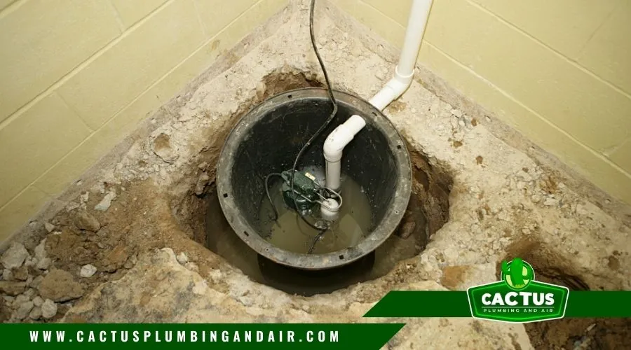Sump pump repair
